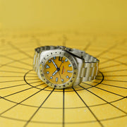 Spinnaker Croft 3912 GMT Automatic Dive Watch with Dusk Yellow Dial #SP-5130-33