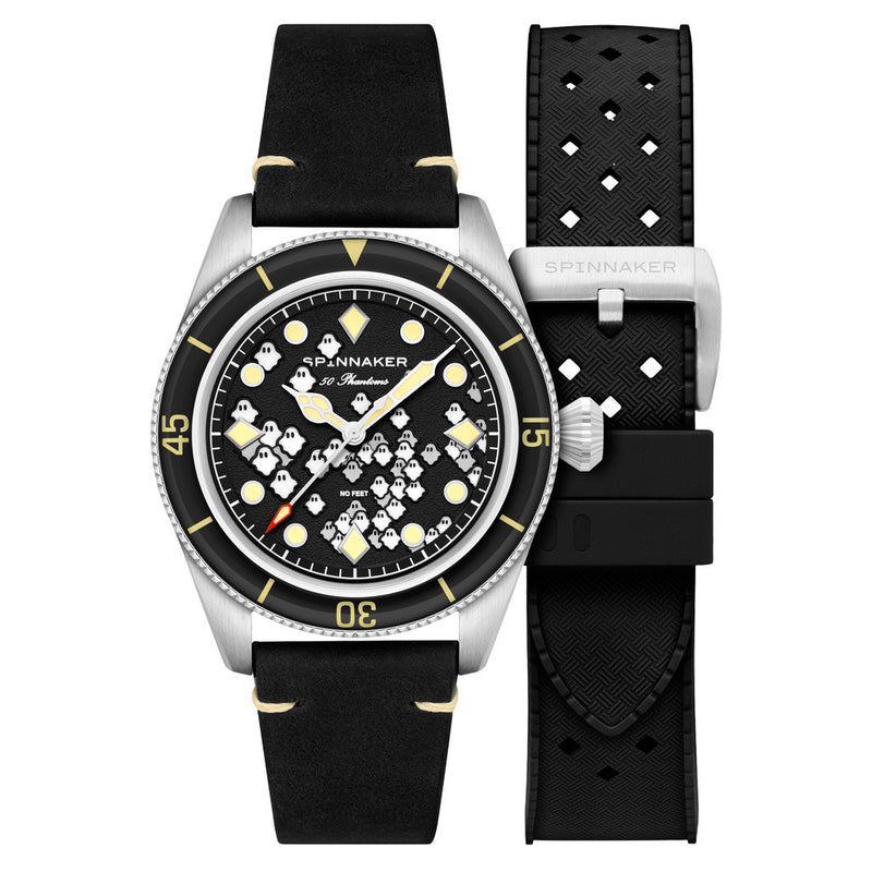 Spinnaker Fleuss Seconde Seconde Limited Edition with Phantom Black Bezel #SP-5131-01