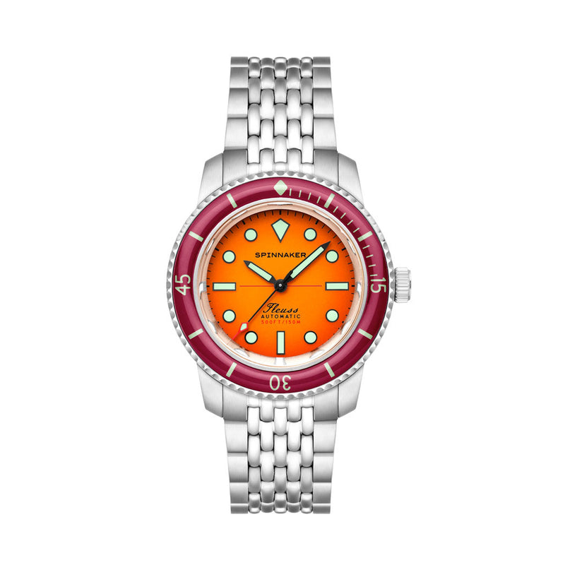 Spinnaker Fleuss 40 Automatic in Sunset Amber #SP-5133-99