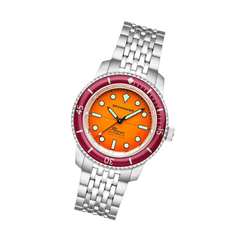 Spinnaker Fleuss 40 Automatic in Sunset Amber #SP-5133-99
