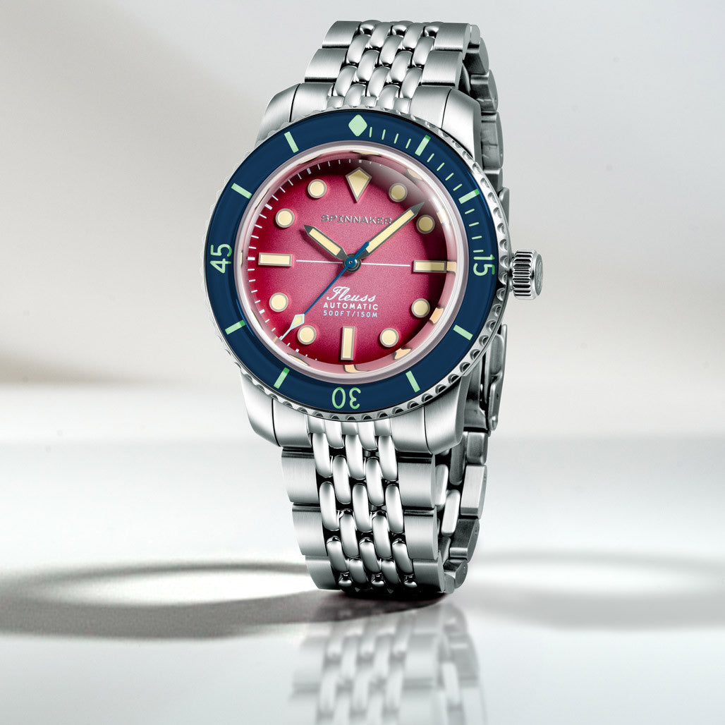 Spinnaker Fleuss 40 Automatic in Purple Haze #SP-5133-AA — Long