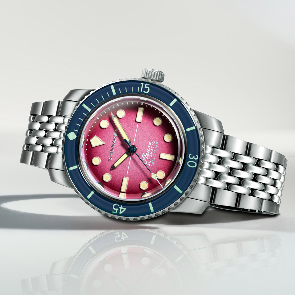 Spinnaker Fleuss 40 Automatic in Purple Haze #SP-5133-AA — Long