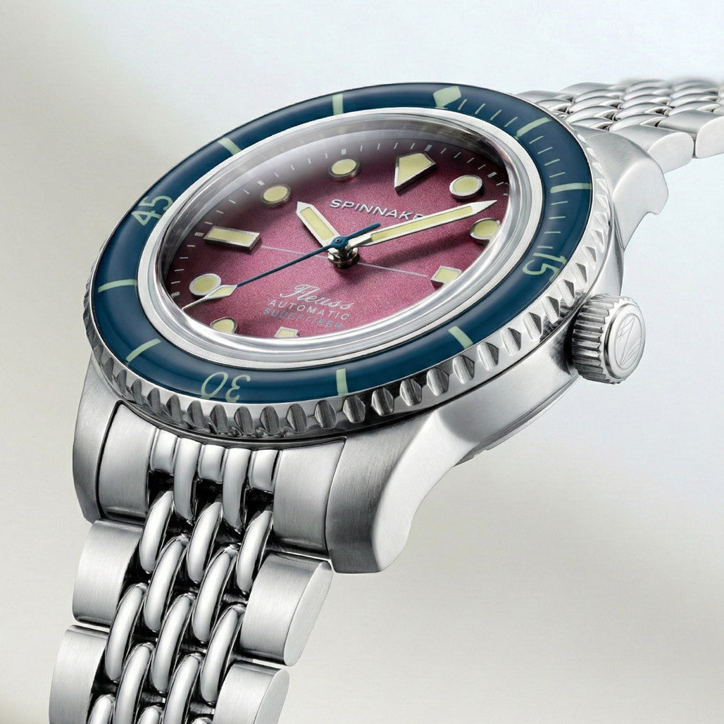 Spinnaker Fleuss 40 Automatic in Purple Haze #SP-5133-AA — Long