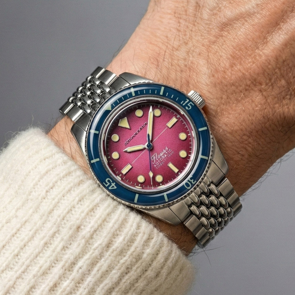 Spinnaker Fleuss 40 Automatic in Purple Haze #SP-5133-AA — Long