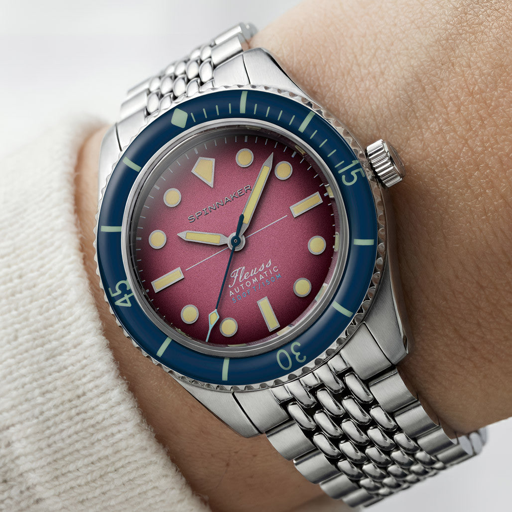 Spinnaker Fleuss 40 Automatic in Purple Haze #SP-5133-AA — Long