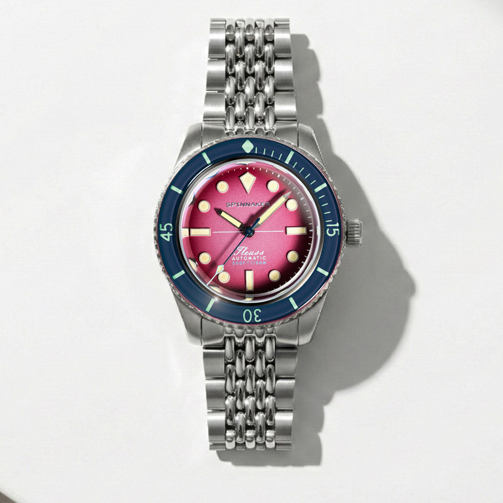 Spinnaker Fleuss 40 Automatic in Purple Haze #SP-5133-AA — Long