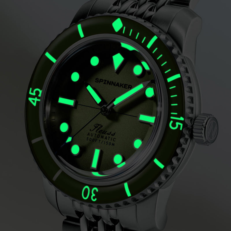 Spinnaker Fleuss 40 Automatic Pine Crest #SP-5133-BB