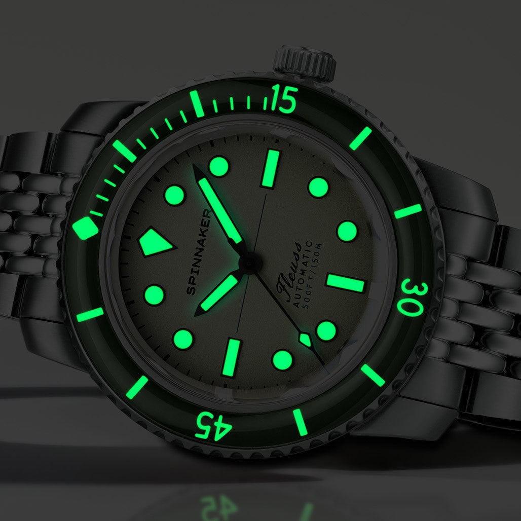 Spinnaker Fleuss 40 Automatic Pine Crest #SP-5133-BB — Long Island