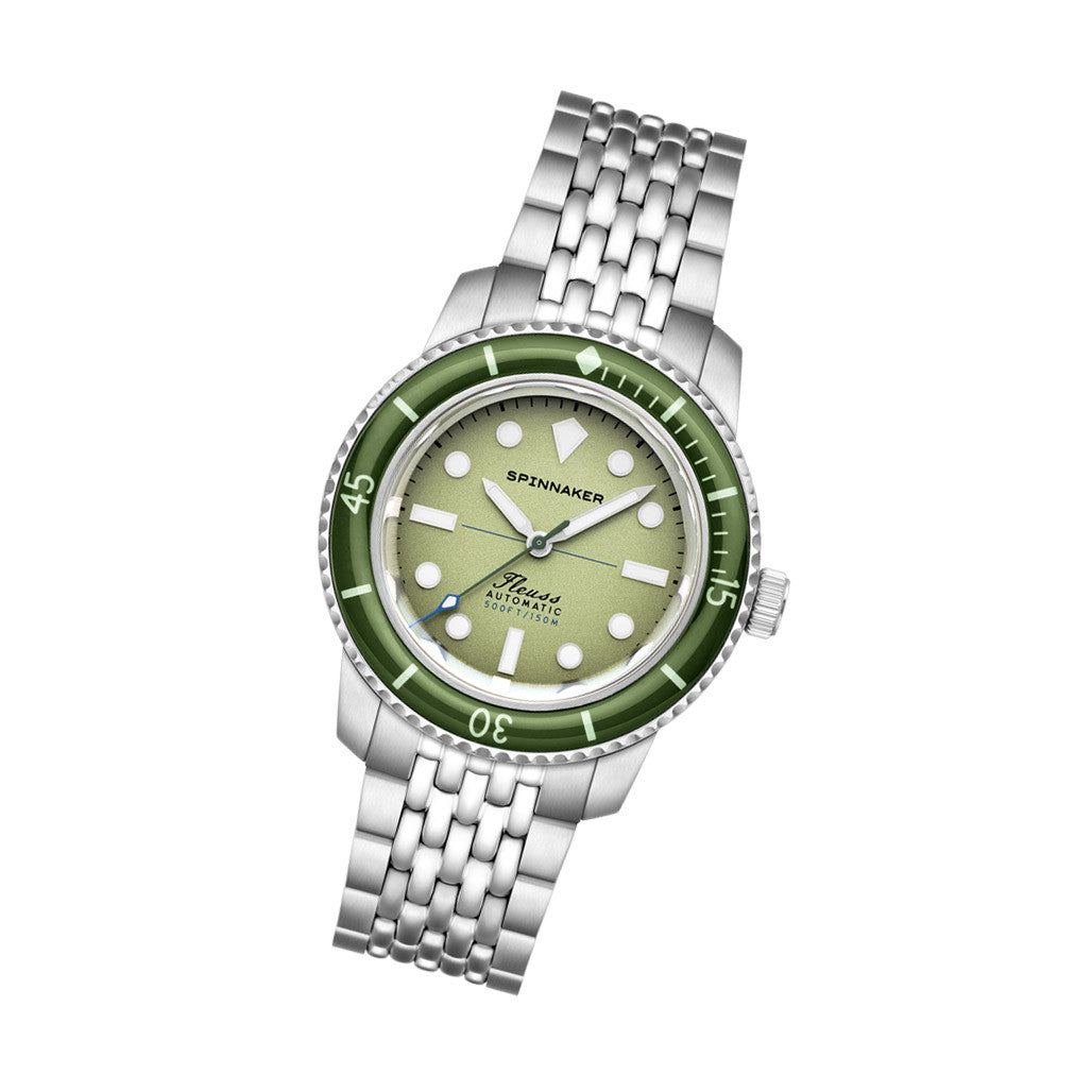 Spinnaker Fleuss 40 Automatic Pine Crest #SP-5133-BB — Long Island