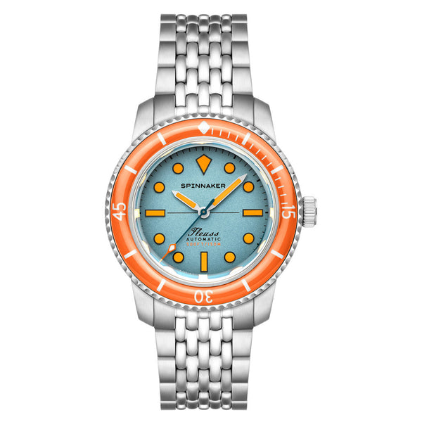 Spinnaker Fleuss 40 Automatic in Teal Mirage #SP-5133-CC