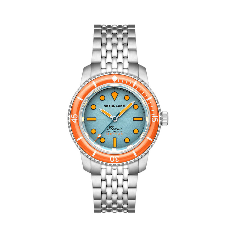 Spinnaker Fleuss 40 Automatic in Teal Mirage #SP-5133-CC