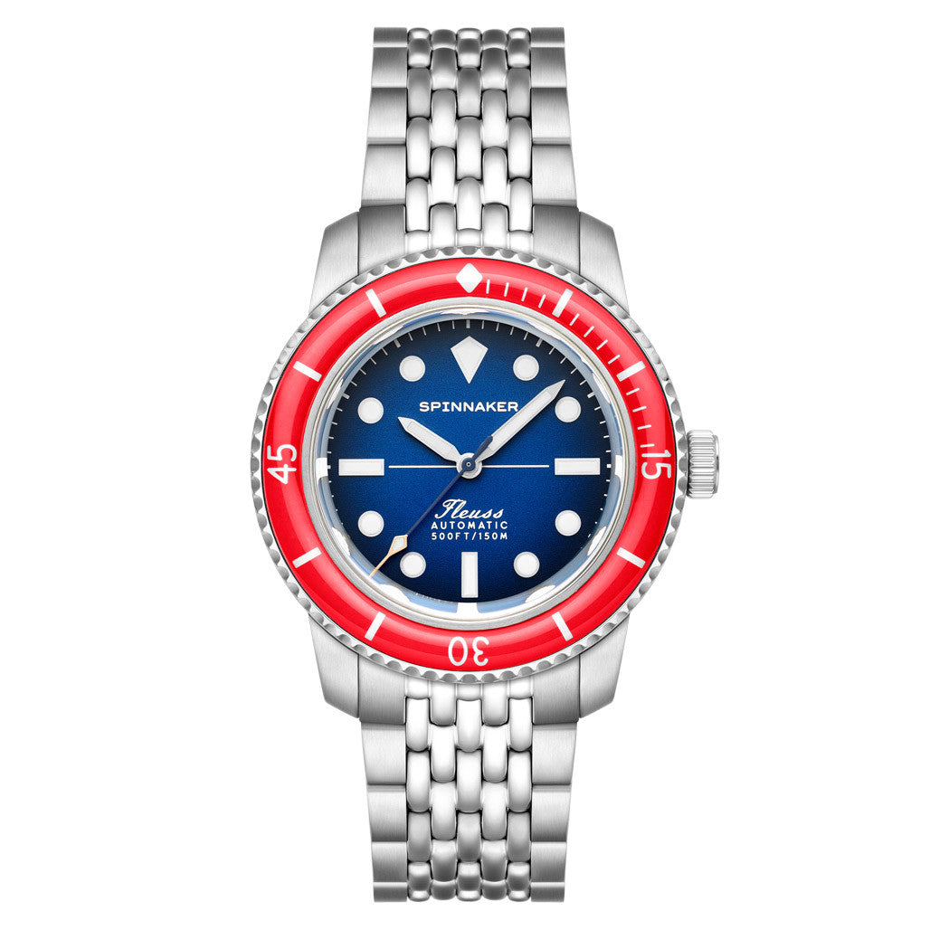 Spinnaker Fleuss 40 Automatic in Royal Splash #SP-5133-DD — Long