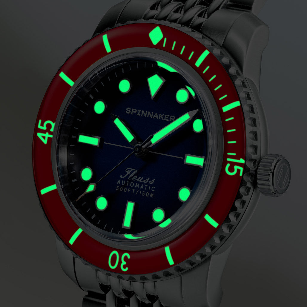 Spinnaker Fleuss 40 Automatic in Royal Splash #SP-5133-DD — Long