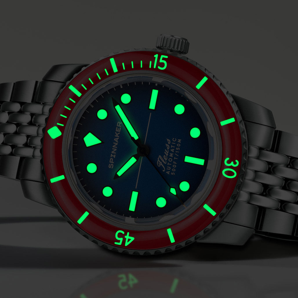 Spinnaker Fleuss 40 Automatic in Royal Splash #SP-5133-DD — Long