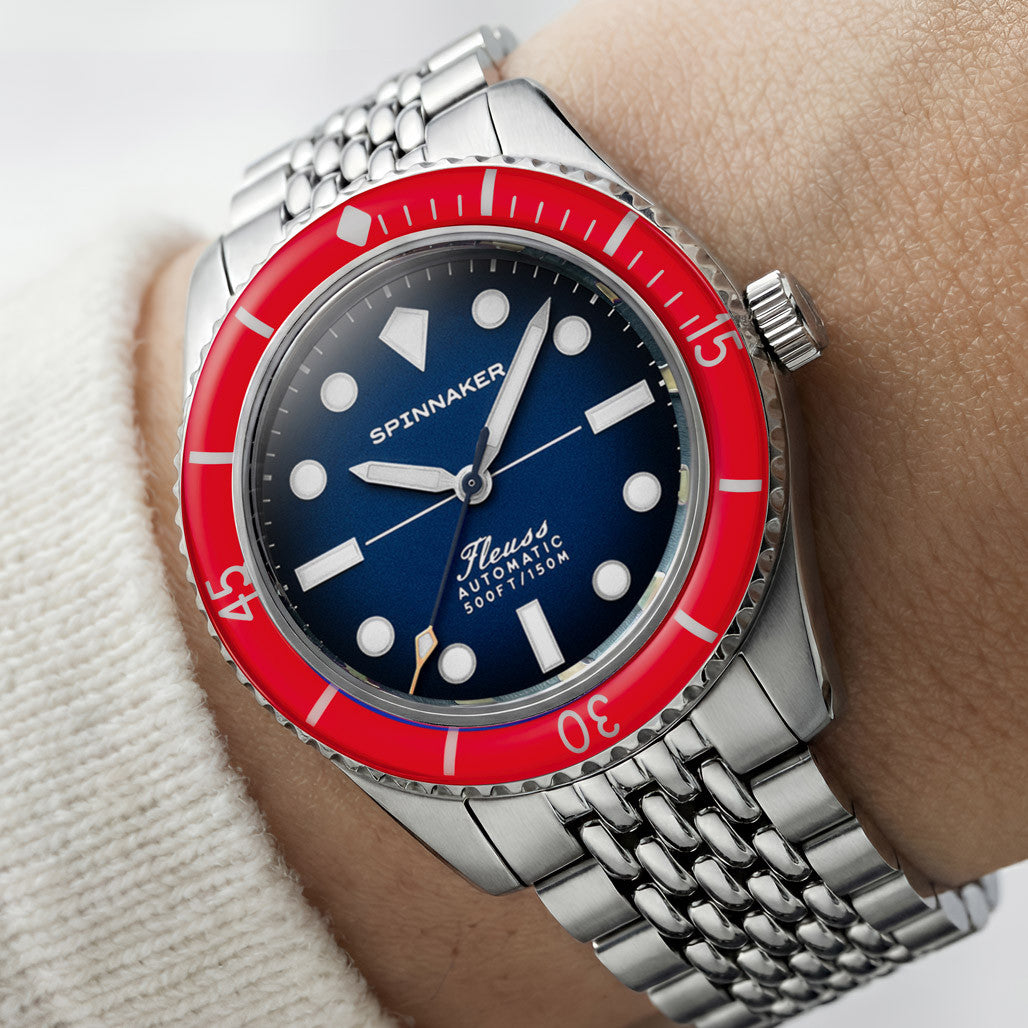 Spinnaker Fleuss 40 Automatic in Royal Splash #SP-5133-DD — Long