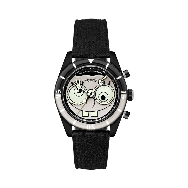 Spinnaker x Sponge Bob Eye Spy Black Mechanical Chronograph SP-5153-02