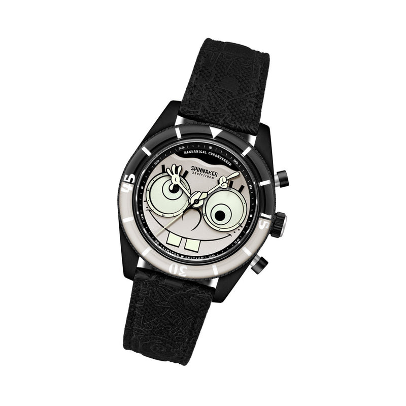 Spinnaker x Sponge Bob Eye Spy Black Mechanical Chronograph SP-5153-02