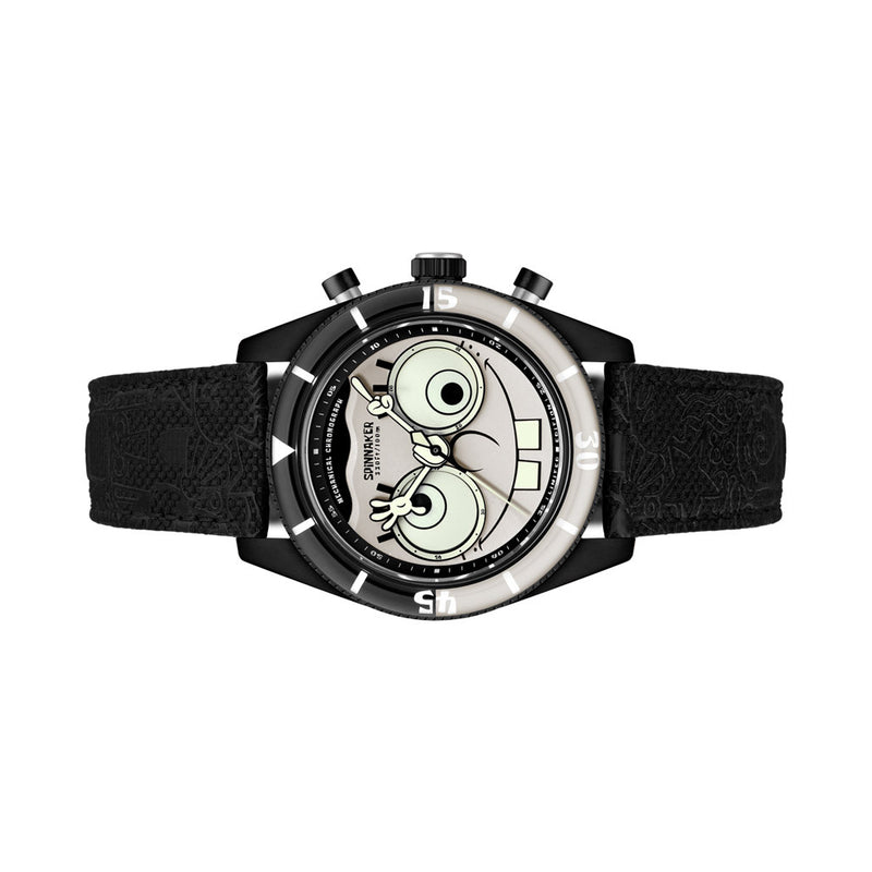Spinnaker x Sponge Bob Eye Spy Black Mechanical Chronograph SP-5153-02