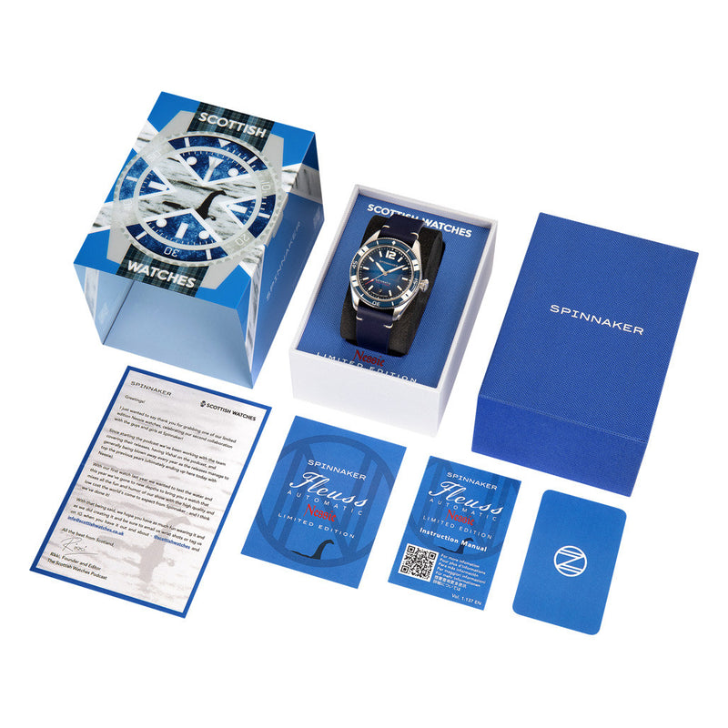 Spinnaker x Scottish Watches Fleuss Automatic Nessie Limited Edition #SP-5137-01
