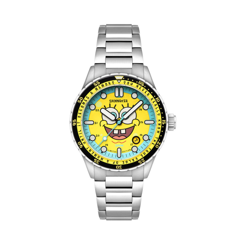 Spinnaker Hass Automatic Spongebob Squarepants 25th LE in Spongebob Yellow #SP-5138-11