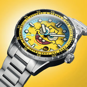 Spinnaker Hass Automatic Spongebob Squarepants 25th LE in Spongebob Yellow #SP-5138-11