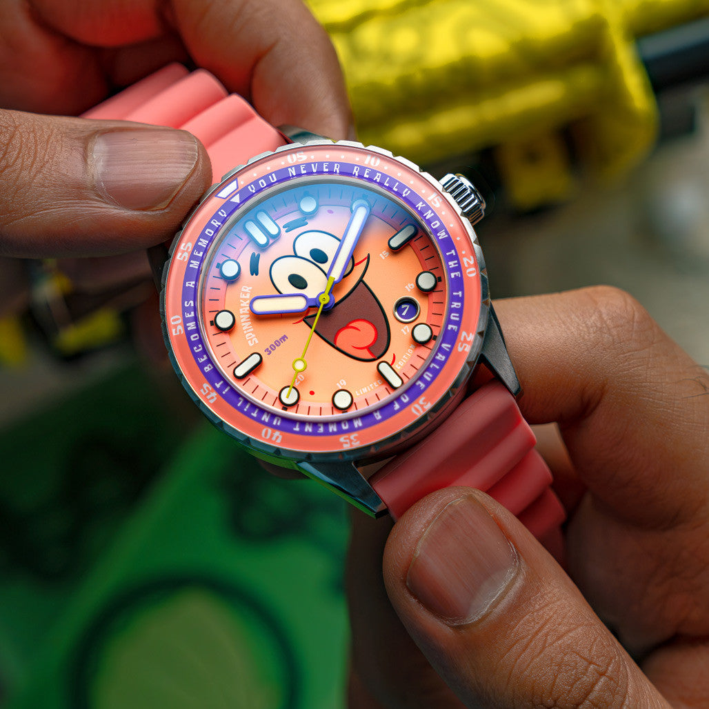 Spinnaker Hass Automatic Spongebob Squarepants 25th LE in Patrick