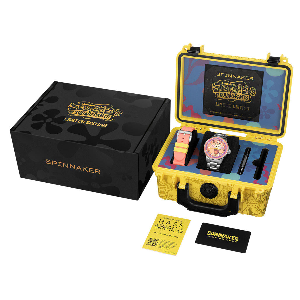 Spinnaker Hass Automatic Spongebob Squarepants 25th LE in Patrick