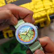Spinnaker Hass Automatic Spongebob Squarepants 25th LE in Squidward Green #SP-5138-33