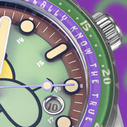 Spinnaker Hass Automatic Spongebob Squarepants 25th LE in Squidward Green #SP-5138-33