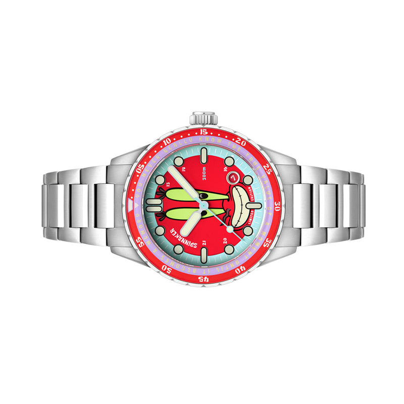 Spinnaker Hass Automatic Spongebob Squarepants 25th LE in Mr Krabs Red #SP-5138-44