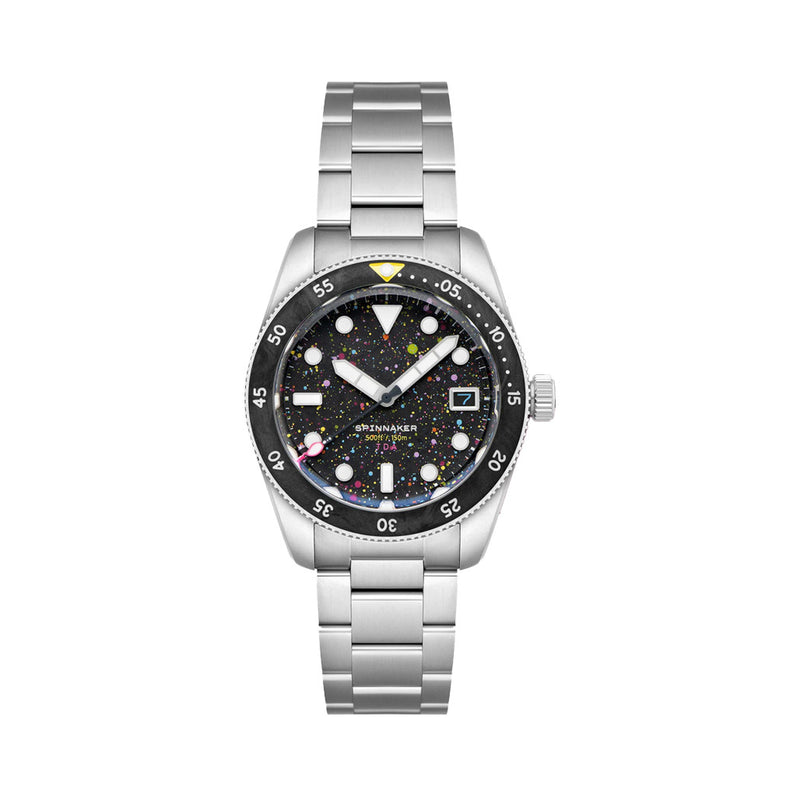 Spinnaker x The Dial Artist LE Croft 39 Automatic Yellow Watch #SP-5141-11