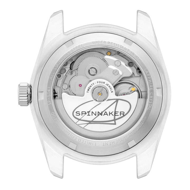Spinnaker x The Dial Artist LE Croft 39 Automatic Yellow Watch #SP-5141-11