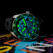 Spinnaker x The Dial Artist LE Croft 39 Automatic Yellow Watch #SP-5141-11