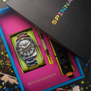 Spinnaker x The Dial Artist LE Croft 39 Automatic Yellow Watch #SP-5141-11
