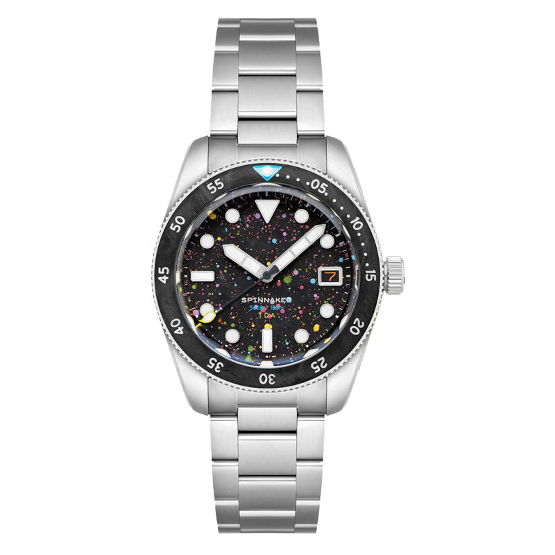 Spinnaker x The Dial Artist LE Croft 39 Automatic Azure Blue Watch #SP-5141-22