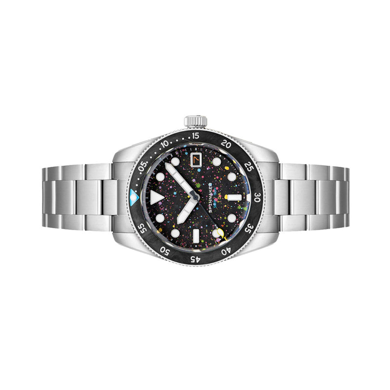 Spinnaker x The Dial Artist LE Croft 39 Automatic Azure Blue Watch #SP-5141-22