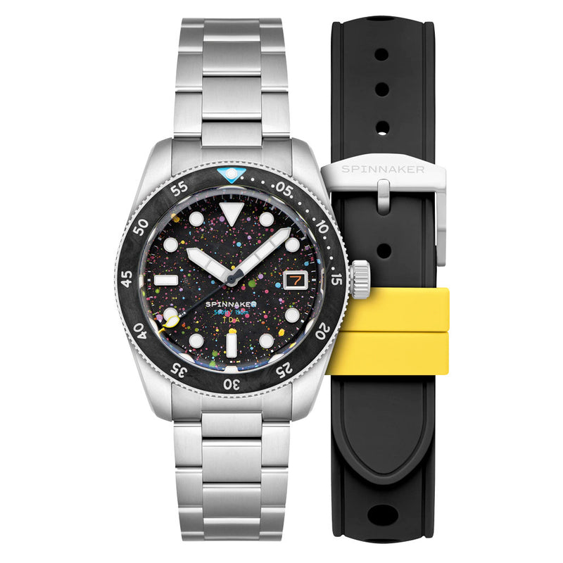 Spinnaker x The Dial Artist LE Croft 39 Automatic Azure Blue Watch #SP-5141-22