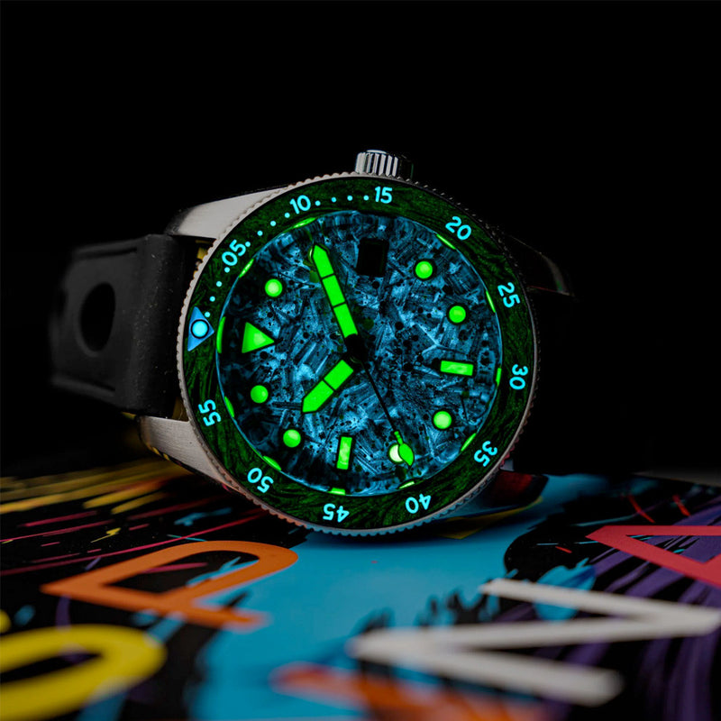 Spinnaker x The Dial Artist LE Croft 39 Automatic Azure Blue Watch #SP-5141-22