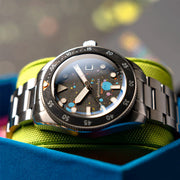 Spinnaker x The Dial Artist LE Croft 39 Automatic Blood Orange Watch #SP-5141-33