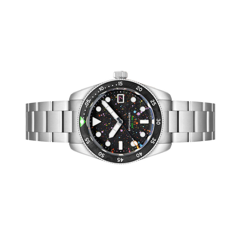Spinnaker x The Dial Artist LE Croft 39 Automatic Aurora Green Watch #SP-5141-44