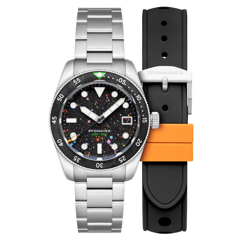 Spinnaker x The Dial Artist LE Croft 39 Automatic Aurora Green Watch #SP-5141-44