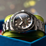 Spinnaker x The Dial Artist LE Croft 39 Automatic Aurora Green Watch #SP-5141-44