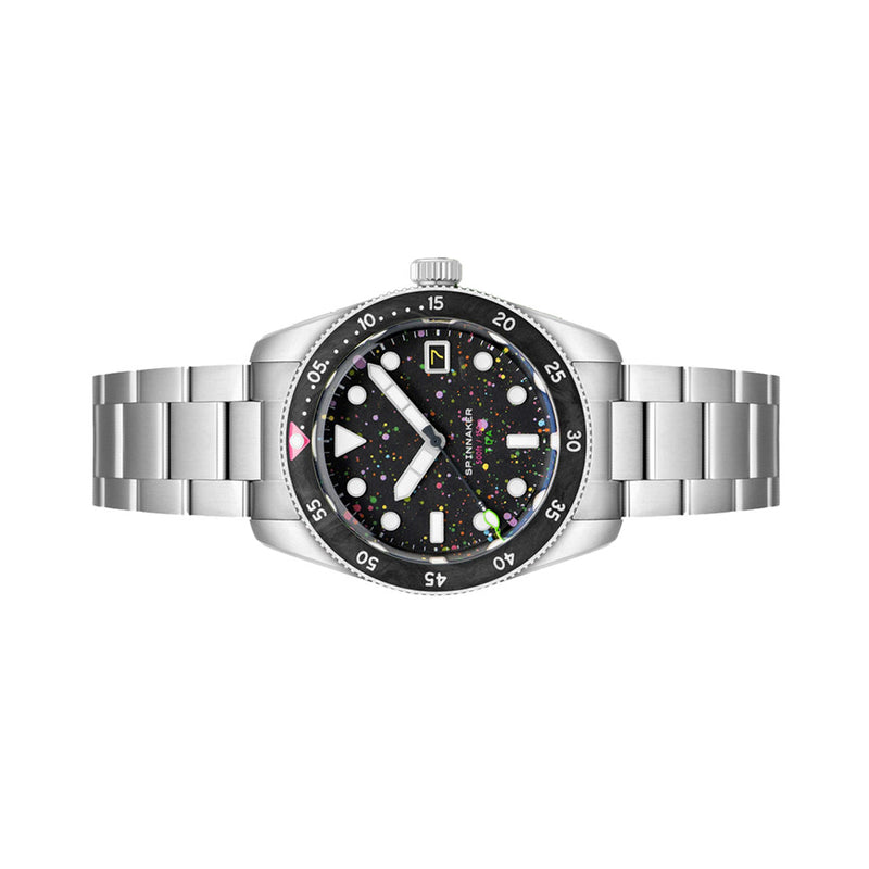 Spinnaker x The Dial Artist LE Croft 39 Automatic Crimson Pink Watch #SP-5141-55