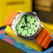 Spinnaker Cahill Automatic SpongeBob SquarePants Timekeeper Limited Edition Green Dial #SP-5142-01