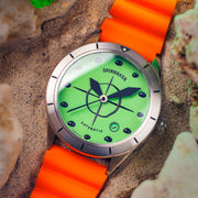 Spinnaker Cahill Automatic SpongeBob SquarePants Timekeeper Limited Edition Green Dial #SP-5142-01