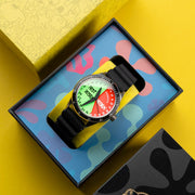 Spinnaker Cahill Automatic SpongeBob SquarePants Timekeeper Limited Edition Green Red Dial #SP-5142-03