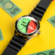 Spinnaker Cahill Automatic SpongeBob SquarePants Timekeeper Limited Edition Green Red Dial #SP-5142-03