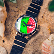 Spinnaker Cahill Automatic SpongeBob SquarePants Timekeeper Limited Edition Green Red Dial #SP-5142-03