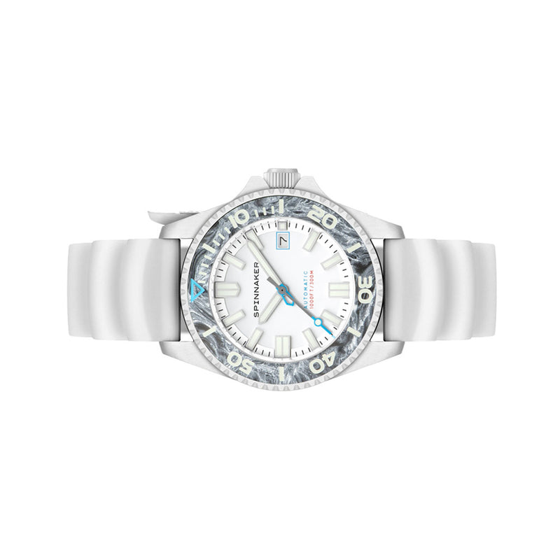 Spinnaker Tesei Forged Carbon Automatic - Limited Edition White Dial #SP-5143-01