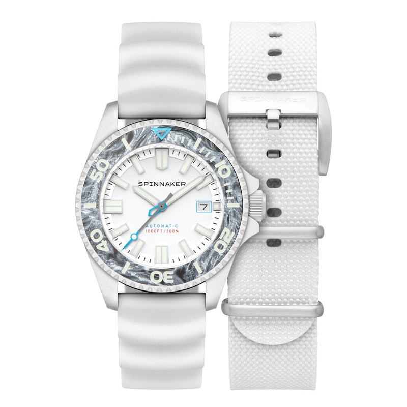 Spinnaker Tesei Forged Carbon Automatic - Limited Edition White Dial #SP-5143-01
